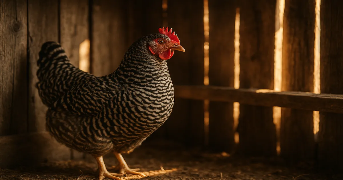 What Is a Plymouth Rock Chicken? Breed Guide